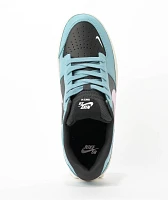 Nike SB Force 58 Denim Turquoise & Dark Smoke Grey Skate Shoes