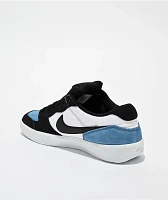 Nike SB Force 58 Dutch Blue, Black, & White Skate Shoes