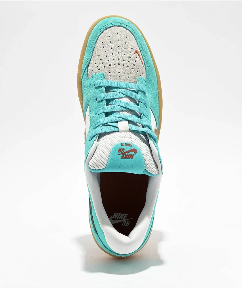 Nike SB Force 58 Frost, Russet & Gum Skate Shoes