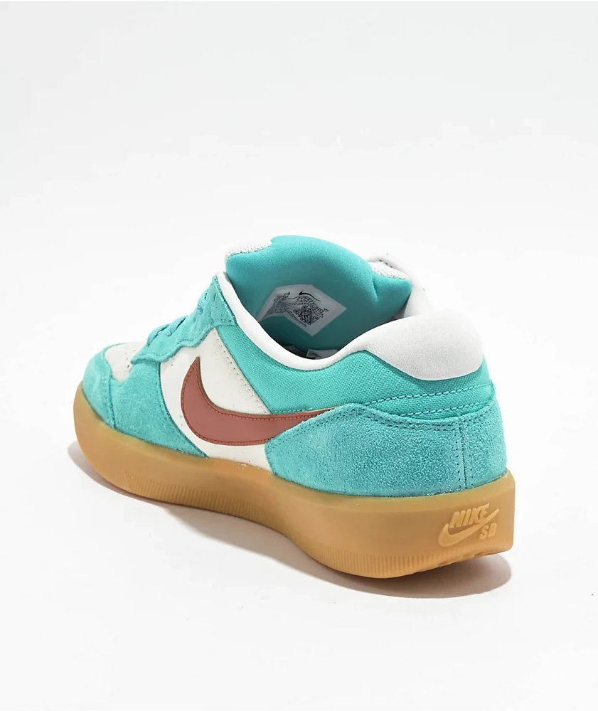 Nike SB Force 58 Frost, Russet & Gum Skate Shoes