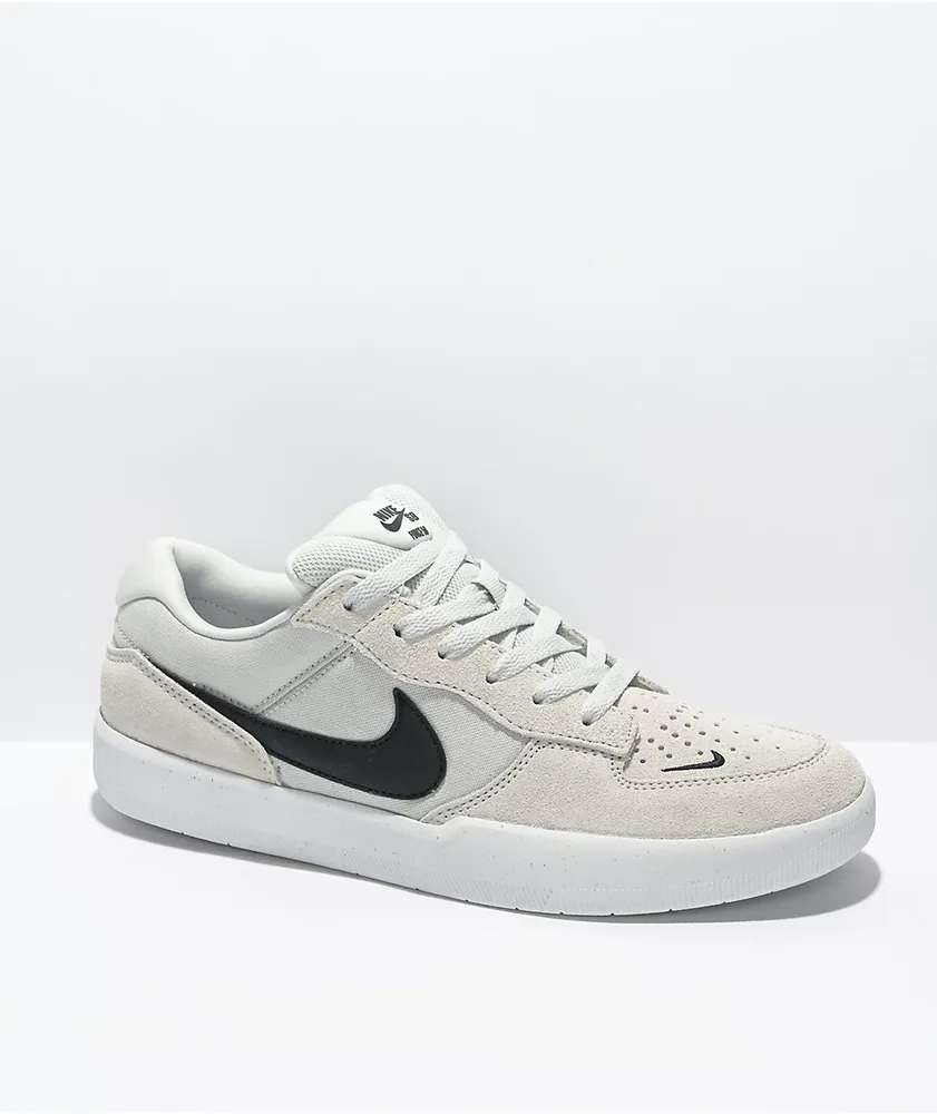 Nike SB Force 58 Grey & Black Skate Shoes