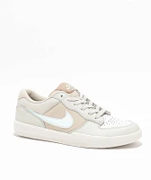 Nike SB Force 58 Light Bone & Glacier Blue Skate Shoes