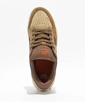 Nike SB Force 58 Light Orewood Brown & Fir Skate Shoes