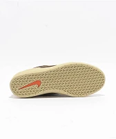 Nike SB Force 58 Light Orewood Brown & Fir Skate Shoes