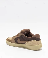 Nike SB Force 58 Light Orewood Brown & Fir Skate Shoes