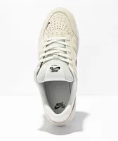 Nike SB Force 58 Photon Dust, Black & White Skate Shoes