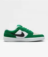 Nike SB Force 58 Pine, Black & White Skate Shoes