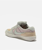 Nike SB Force 58 Platinum Violet, Light Silver & Sand Skate Shoes