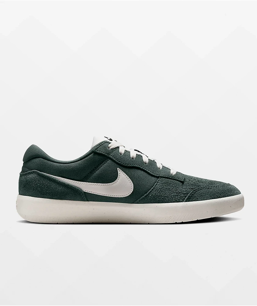 Nike SB Force 58 Vintage Green & Sail Skate Shoes