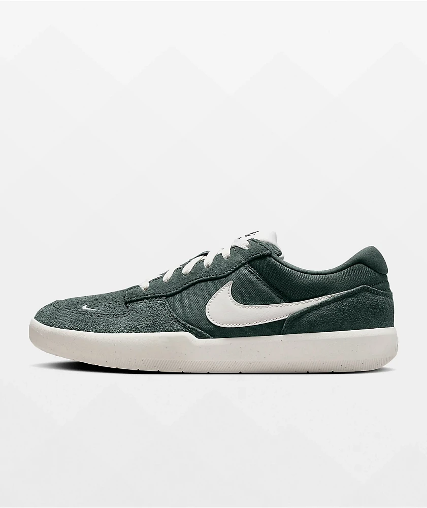 Nike SB Force 58 Vintage Green & Sail Skate Shoes