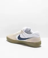 Nike SB Force 58 White, Navy, & Gum Shoes