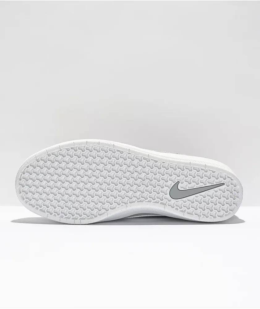 Nike SB Force 58 Wolf Grey & White Skate Shoes