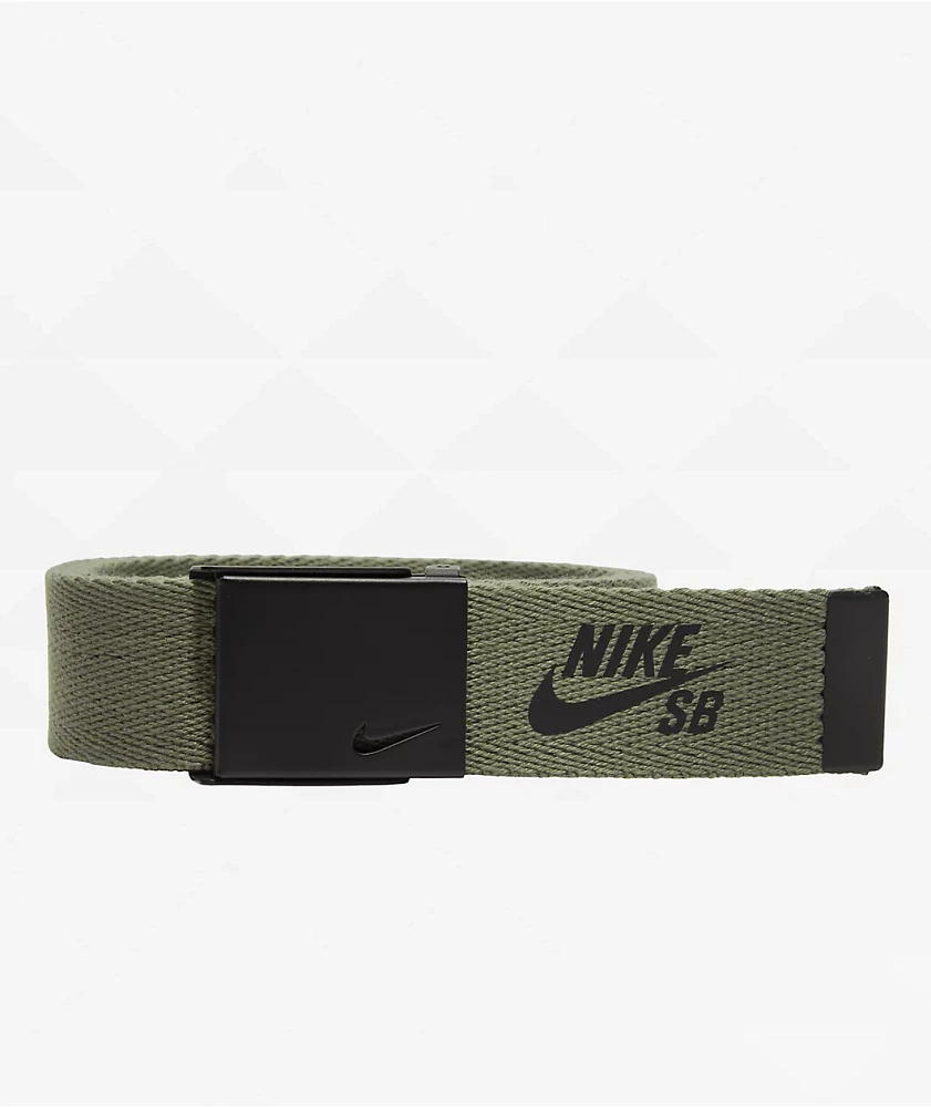 Nike SB Futura Olive Green Web Belt