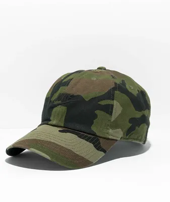 Nike SB Futura Wash Camo Strapback Hat