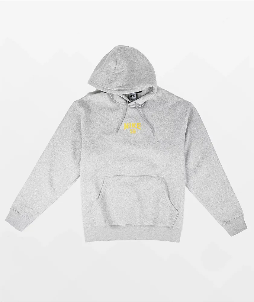 Nike SB GFX Heather Grey Hoodie