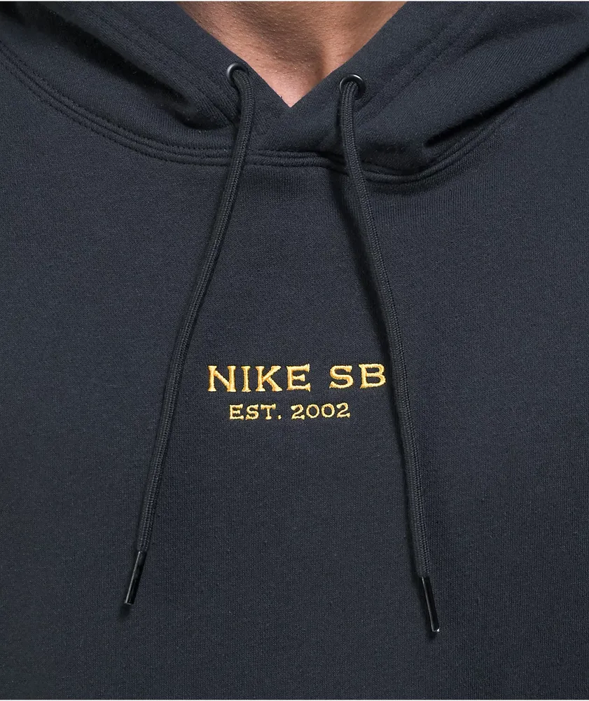 Nike SB HBR GFX Black & Gold Hoodie