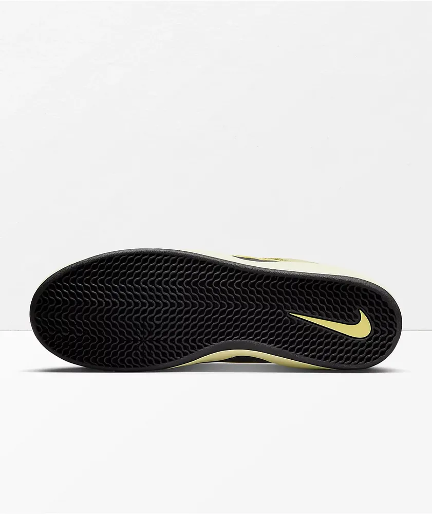 Nike SB Ishod Lemon & Black Skate Shoes