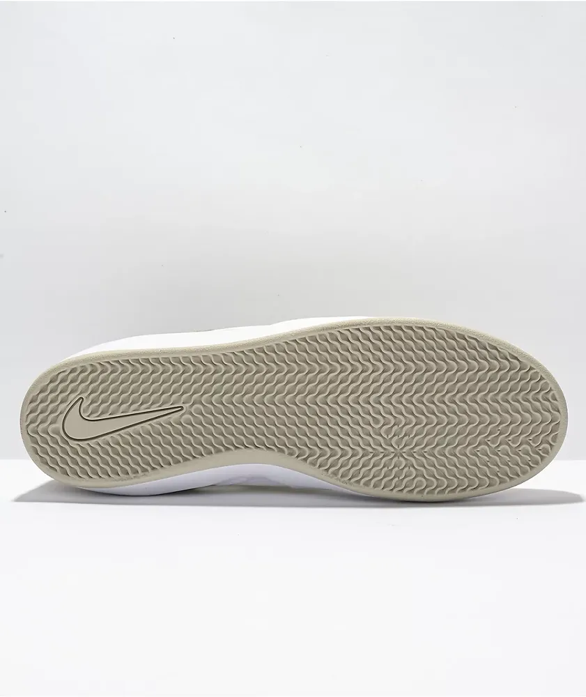 Nike SB Ishod Light Stone, Khaki, & White Skate Shoes