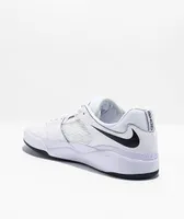 Nike SB Ishod Premium White & Black Skate Shoes