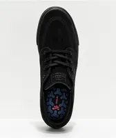Nike SB Janoski RM Black Suede Skate Shoes