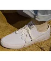 Nike SB Janoski RM White Canvas Skate Shoes