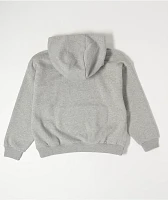 Nike SB Kids Icon Heather Grey Hoodie