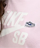 Nike SB Kids Icon Pink T-Shirt