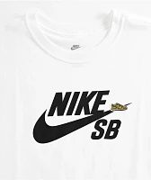 Nike SB Kids Icon White & Black T-Shirt