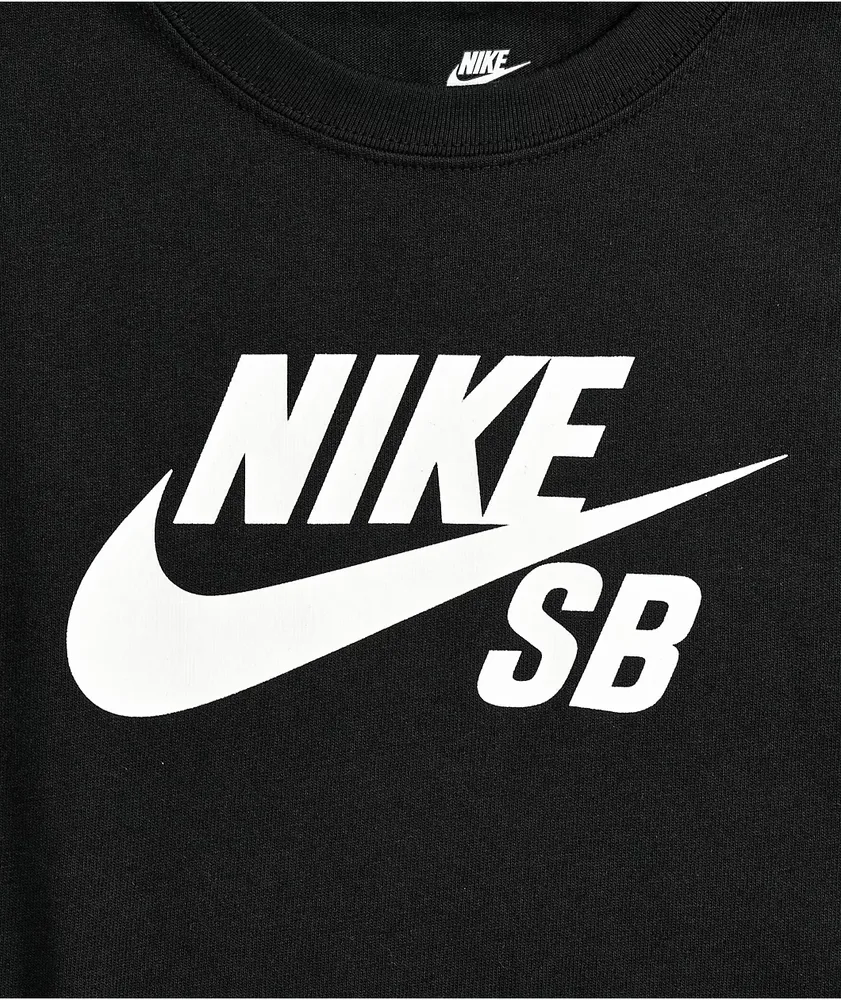 Nike SB Kids Logo Black T-Shirt