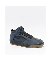 Nike SB Leo React Navy, Black & Anthracite Skate Shoes