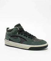 Nike SB Leo React Vintage Green, Black, & Anthracite Skate Shoes