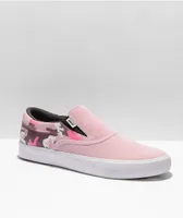 Nike SB Letica Bufoni Verona Pink & Camo Slip-On Skate Shoes