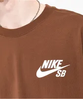 Nike SB Logo Cacao & White T-Shirt