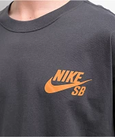 Nike SB Logo Dark Smoke Grey T-Shirt