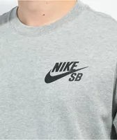 Nike SB Logo Grey T-Shirt