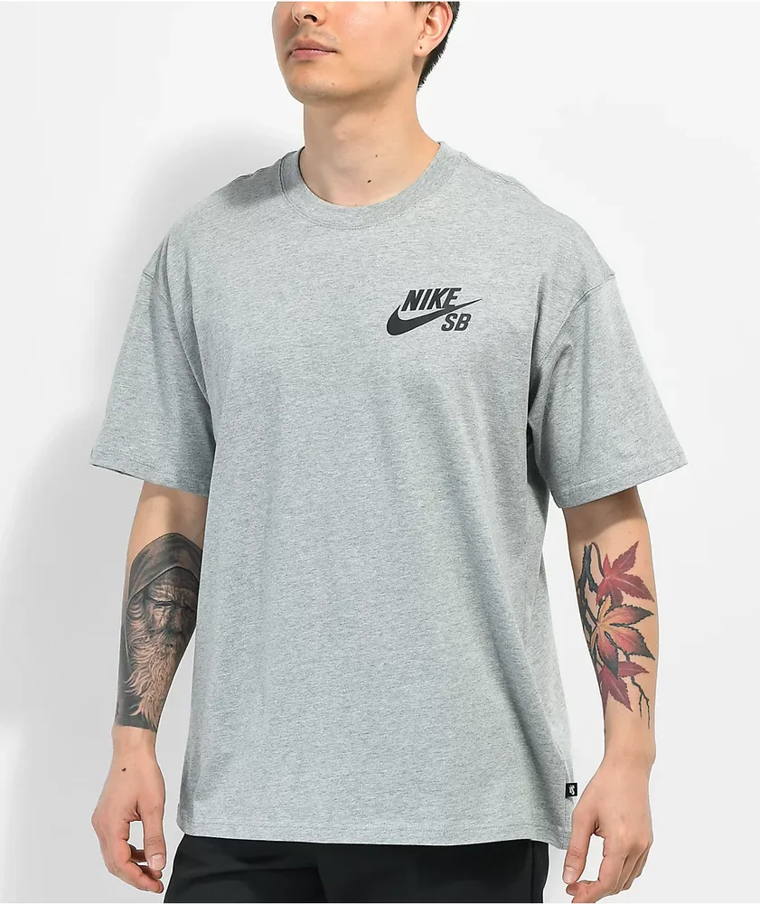 Nike SB Logo Grey T-Shirt