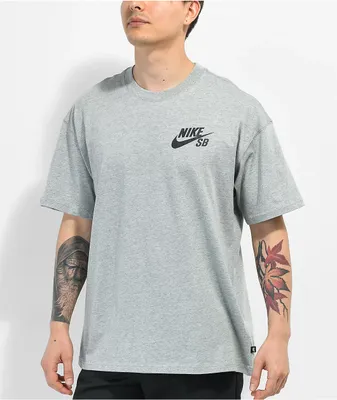 Nike SB Logo Grey T-Shirt