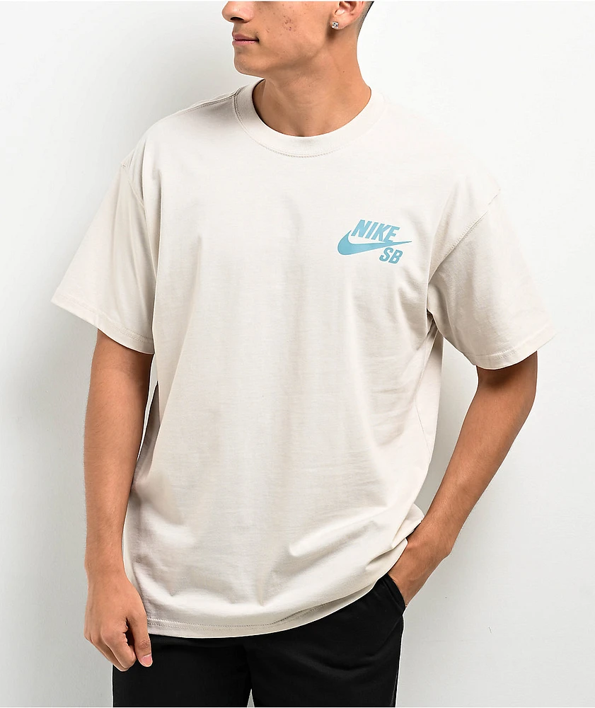 Nike SB Logo Light Orewood T-Shirt