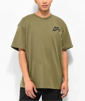 Nike SB Logo Olive Green T-Shirt