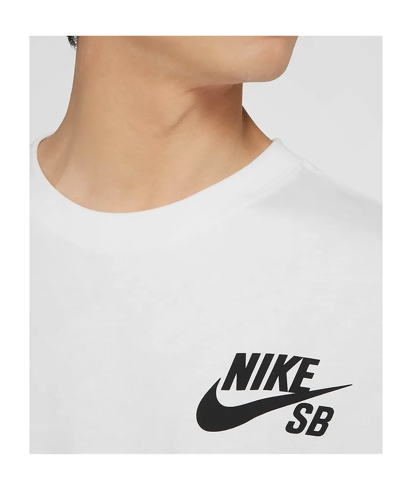 Nike SB Logo White T-Shirt