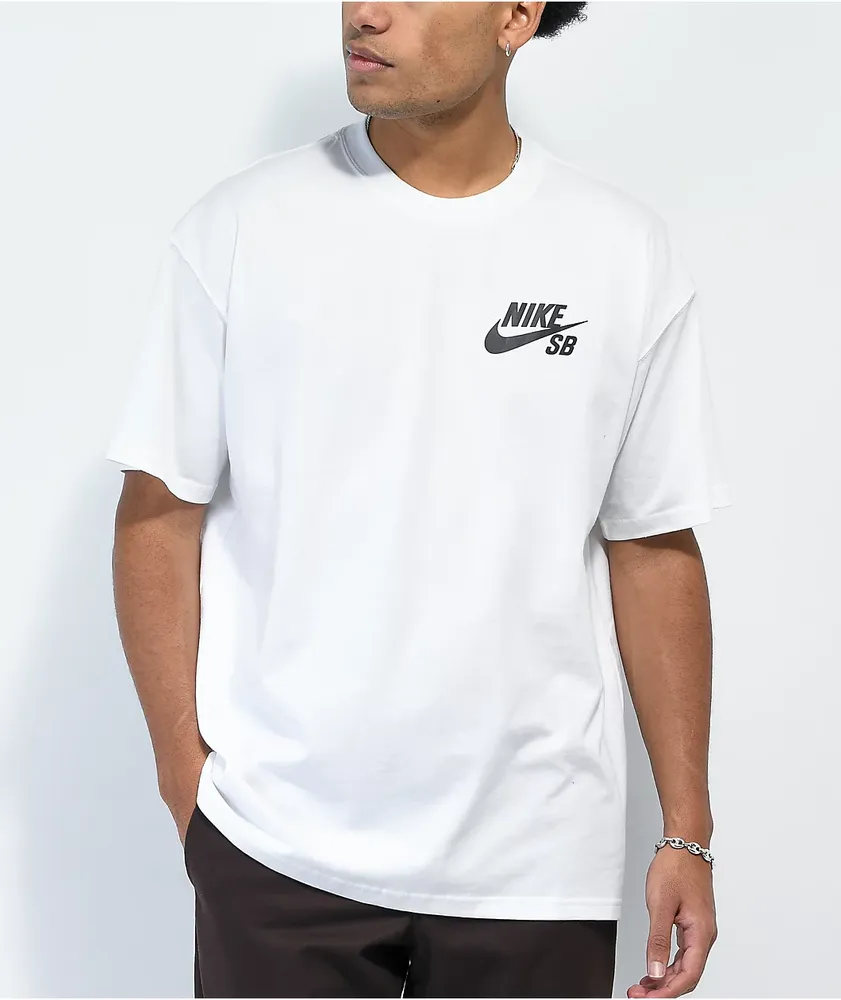 Nike SB Logo White T-Shirt