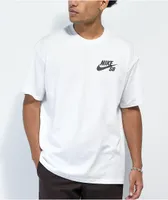 Nike SB Logo White T-Shirt