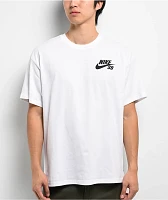 Nike SB Logo White T-Shirt