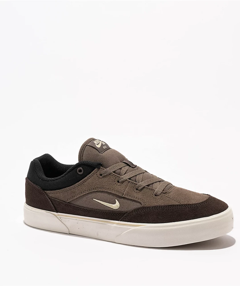 Nike SB Malor Ironstone, Brown, & Black Skate Shoes