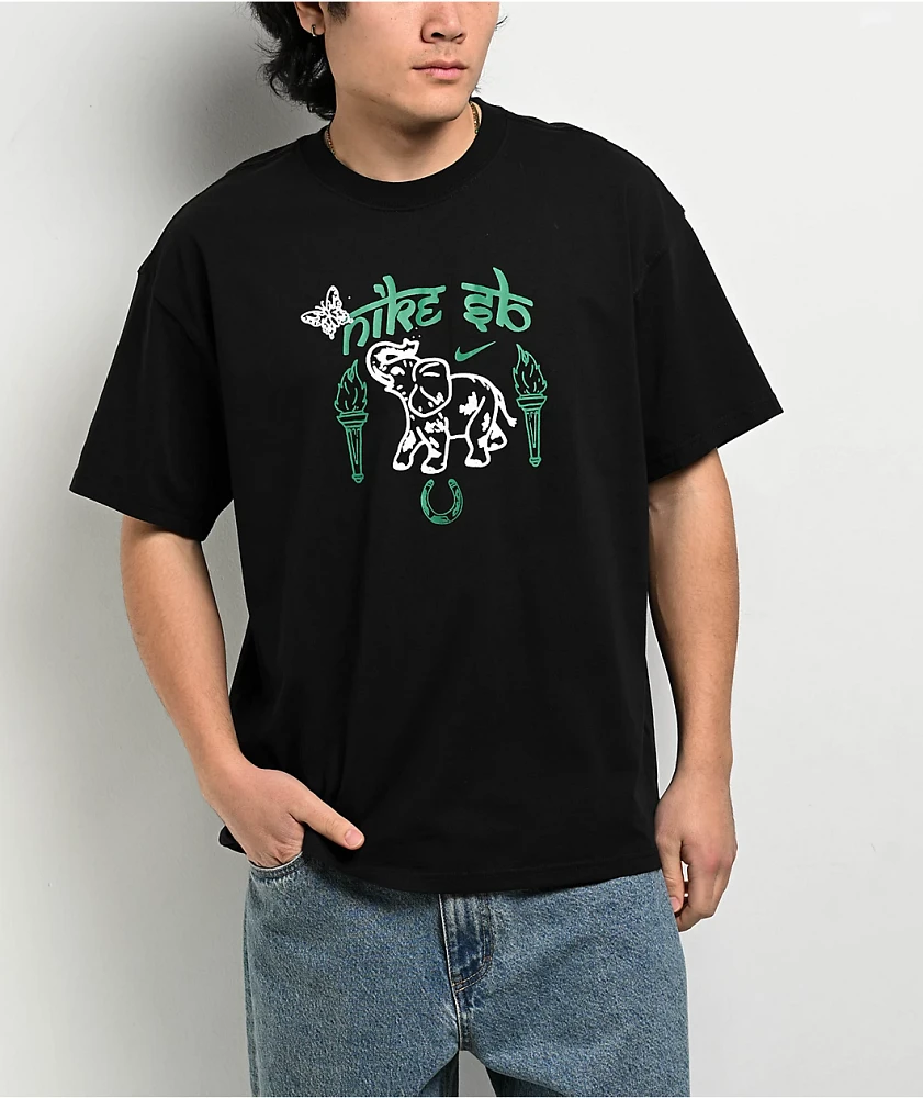 Nike SB Max90 Elephant Black T-Shirt