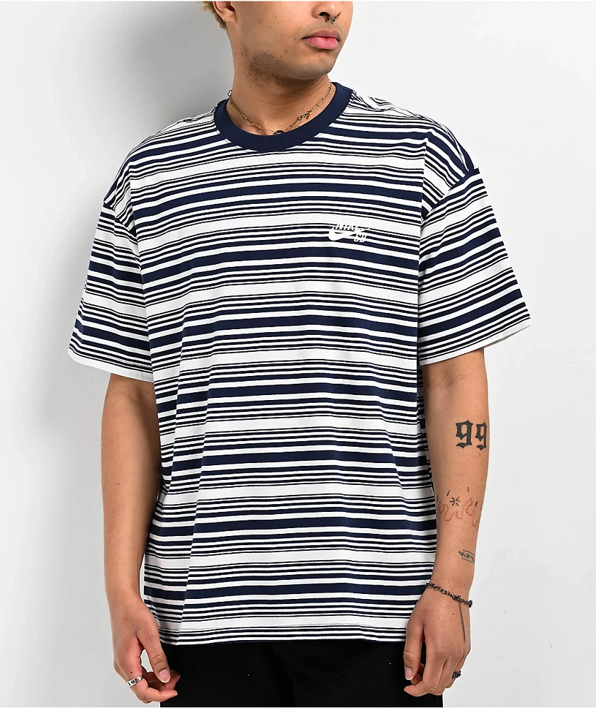 Nike SB Max90 Navy Stripe T-Shirt