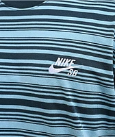 Nike SB Max90 Striped Blue T-Shirt