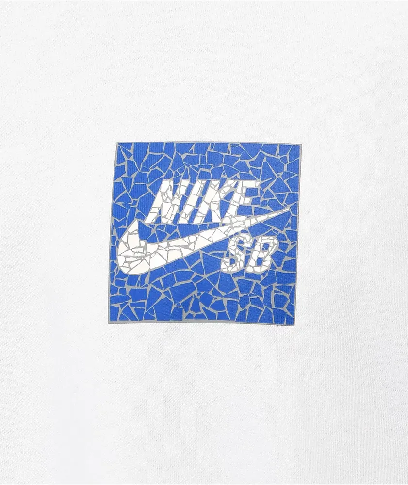 Nike SB Mosaic White T-Shirt