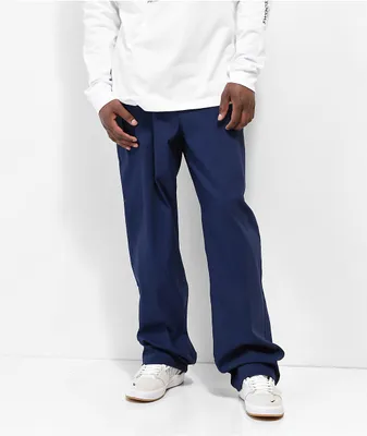 Nike SB Navy Blue Loose Fit Chino Skate Pants