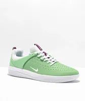 Nike SB Nyjah 3 Enamel Green & White Skate Shoes